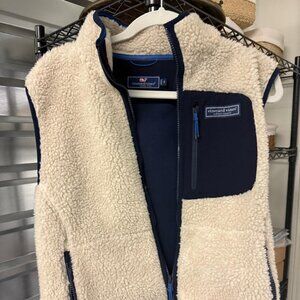 Vineyard Vines Men’s Sherpa Vest Jacket